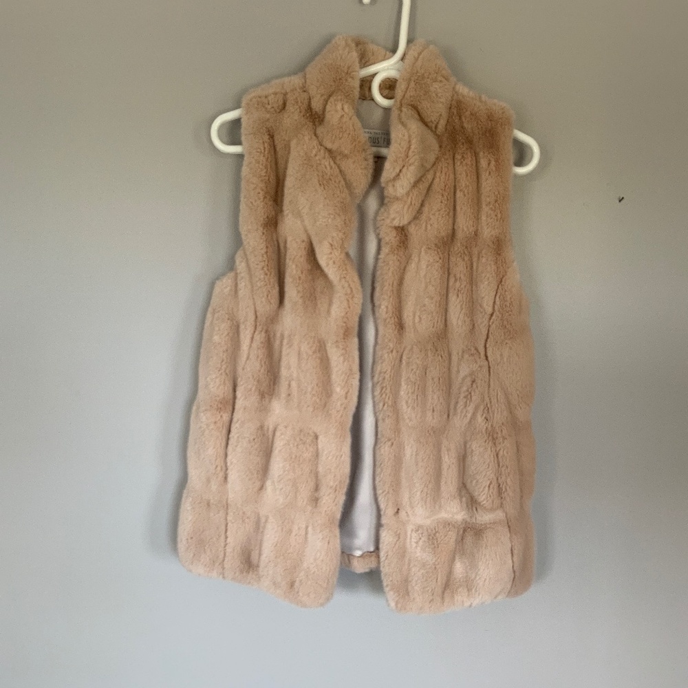 Donna Salyers Faux Fur Vest
